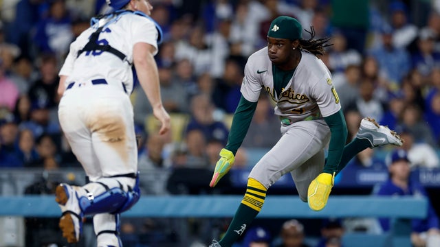 Athletics v Los Angeles Dodgers 