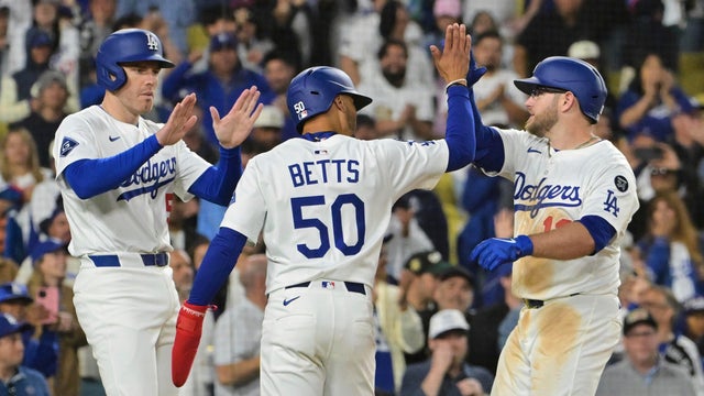 Athletics Dodgers Baseball 