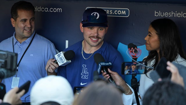 Athletics Dodgers Baseball 