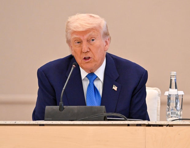 In Abu Dhabi in US President Donald Trump 