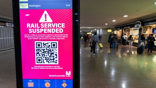 NJ Transit Rail Strike 