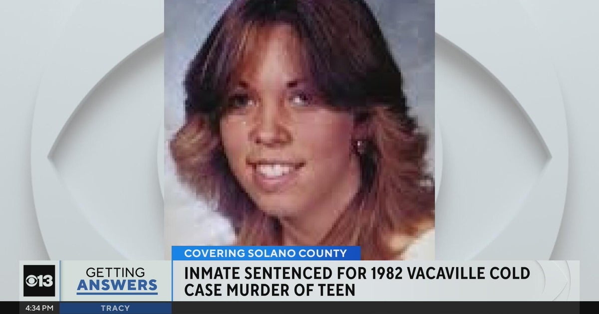 Inmate sentenced for 1982 Vacaville cold case murder of teen - CBS ...