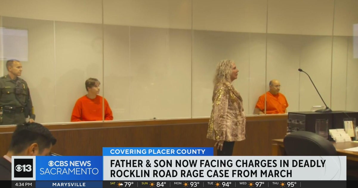 Father, son now face charges in deadly Rocklin road rage crash from March
