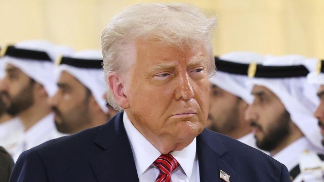 President Trump Makes First Middle East Trip Of His Second Term 