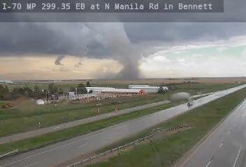 Four tornadoes confirmed east of Denver on Sunday afternoon - CBS Colorado