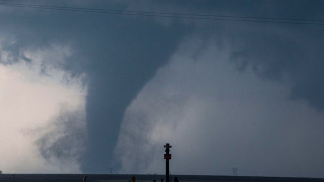 Tornadoes Touch Down Around Dodge City, Kansas Area 