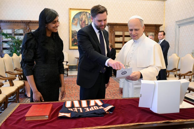 Pope Leo XIV Meets With JD Vance And Marco Rubio, The Day After Inauguration Mass