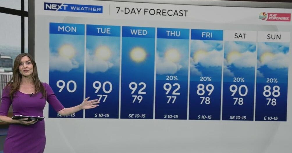 South Florida weather for Monday 5/19/25 12PM