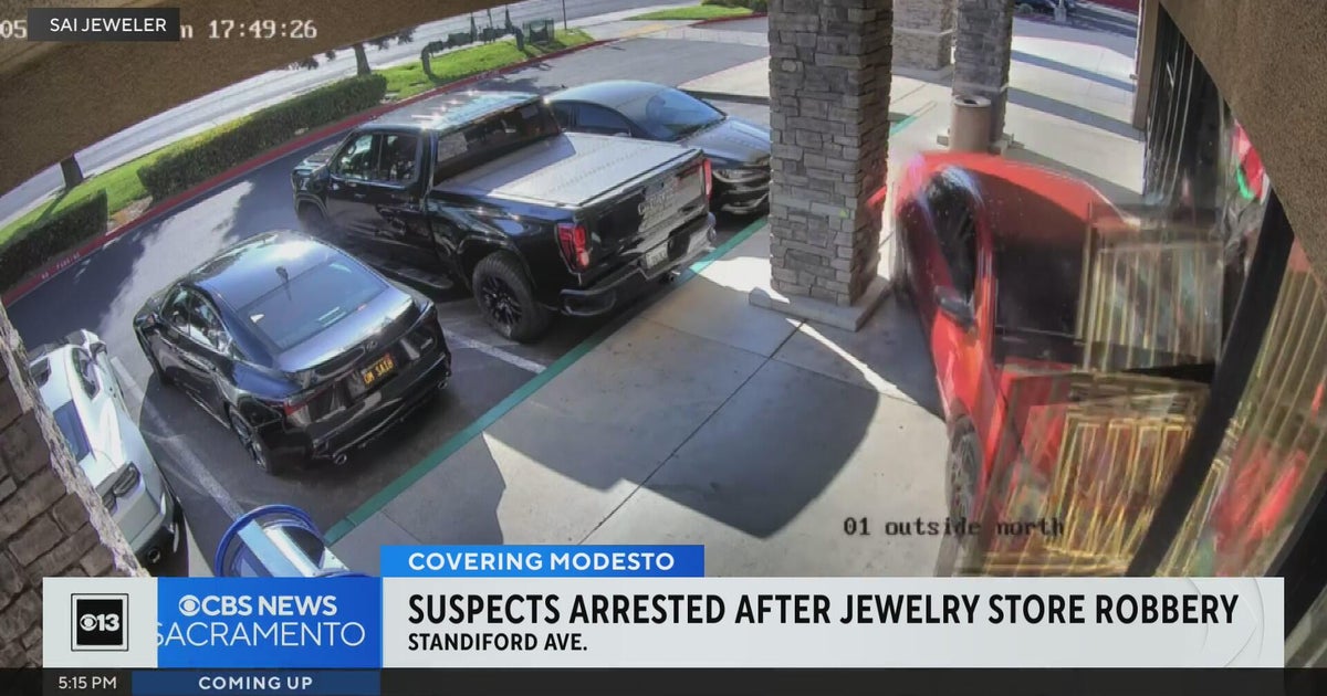 Suspects arrested after jewelry story robbery in Modesto - CBS Sacramento