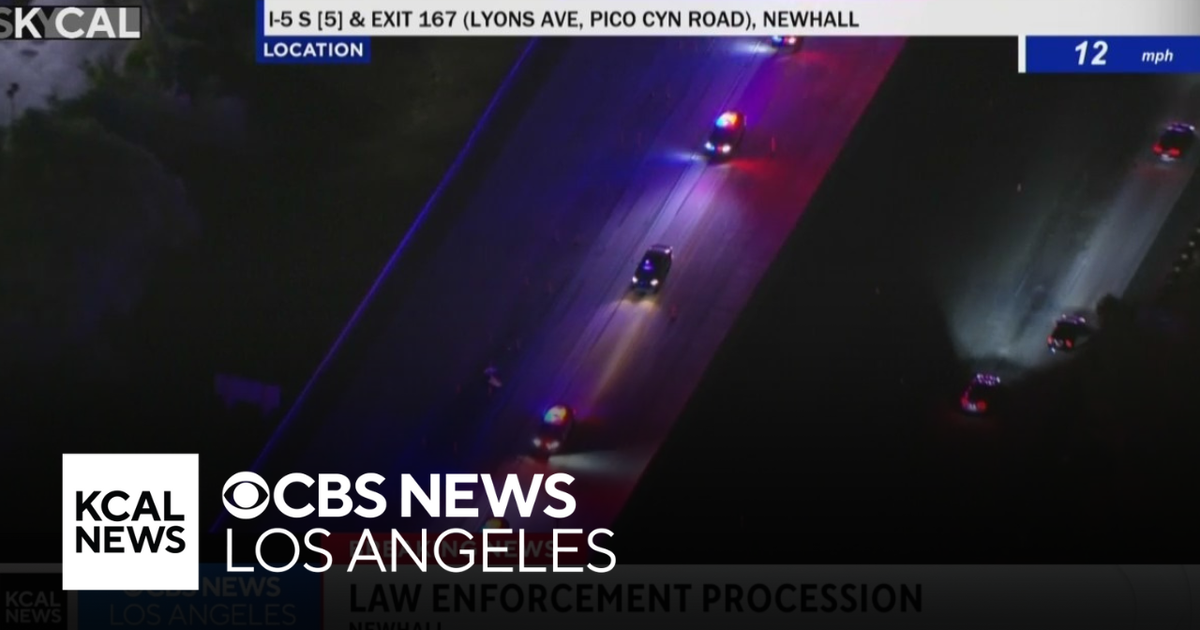 LA County Sheriff's deputy killed in crash in Santa Clarita - CBS Los ...