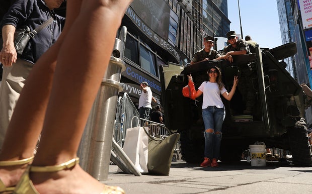 New York City Hosts Annual Fleet Week Gathering Of Navy Sailors 