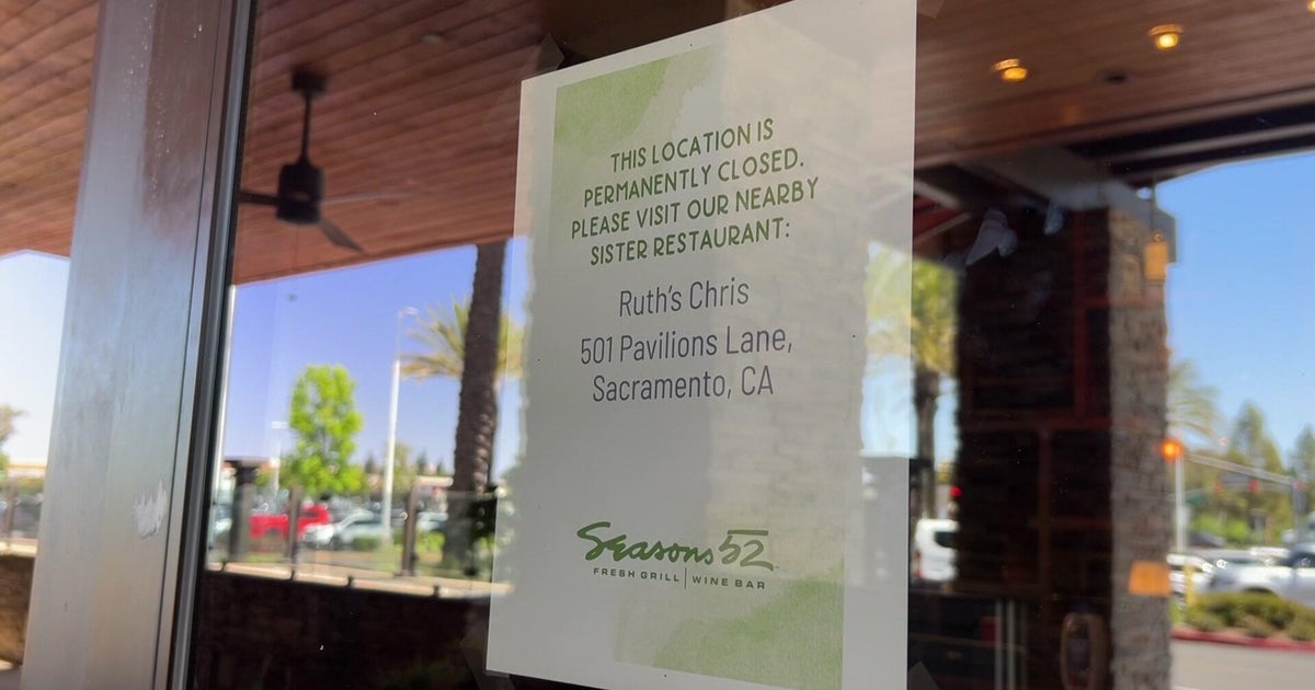 Sacramento Seasons 52 restaurant at Arden Fair Mall closes permanently