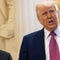 Trump blasts claims of him losing patience at budget talks, Calls GOP chat "meeting of love"