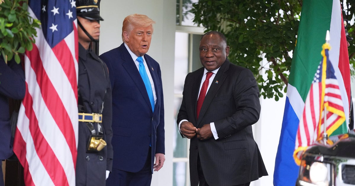 Watch Live: Trump, South African president clash in White House meeting