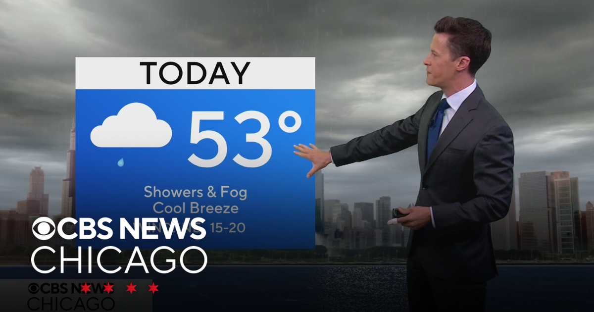 Breezy day Wednesday with showers - CBS Chicago