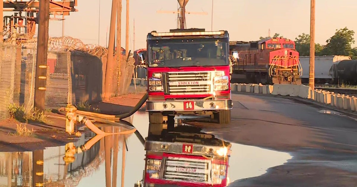 Fire that smoldered for days at Stockton walnut factory reignites, firefighters say