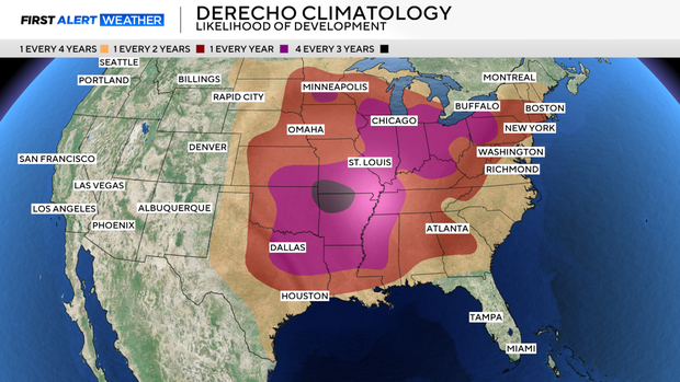 Derecho map