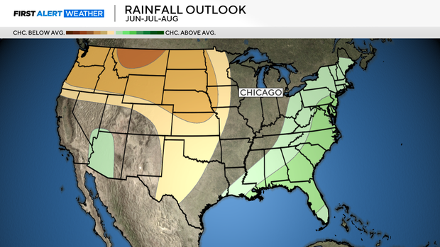 Summer 2025 rainfall outlook