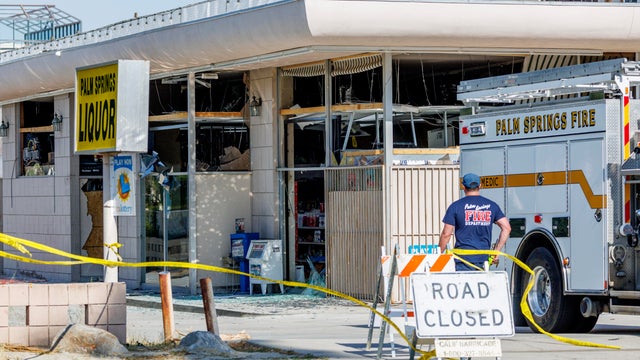 Explosion in Palm Springs, CA 