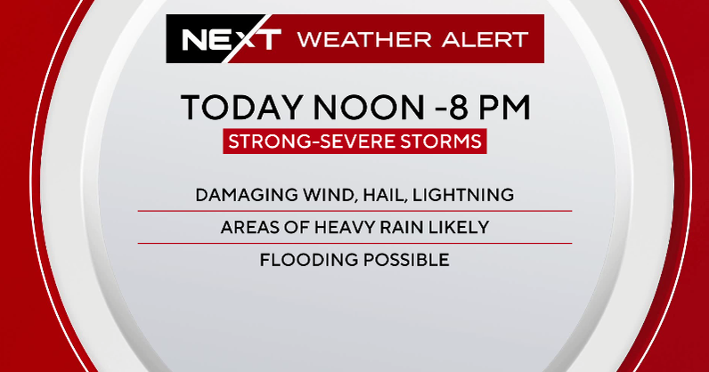 Strong storms and damaging winds possible in parts of Miami-Dade, Broward in the afternoon