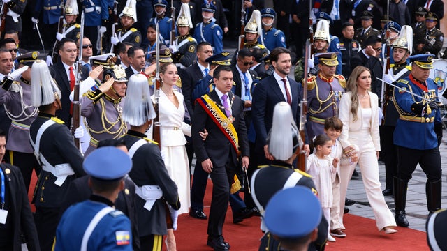 Daniel Noboa Takes Office As President Of Ecuador 