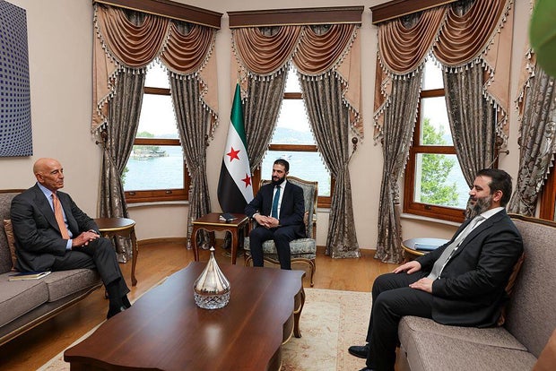 Ahmed Sharaa - Thomas Joseph Barrack, Jr. meeting in Istanbul 