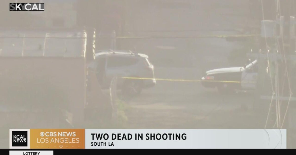 2 arrested in double homicide in South Los Angeles - CBS Los Angeles