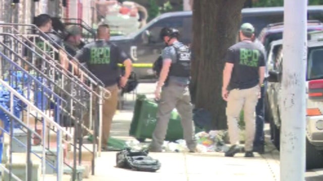Baltimore trash can explosion 