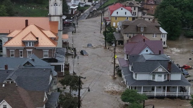 Flooding in Allegany County, Maryland in May 2025 