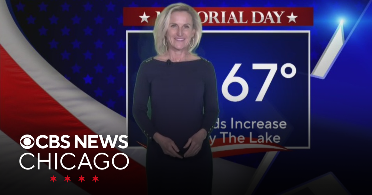 Quiet, dry for Memorial Day - CBS Chicago
