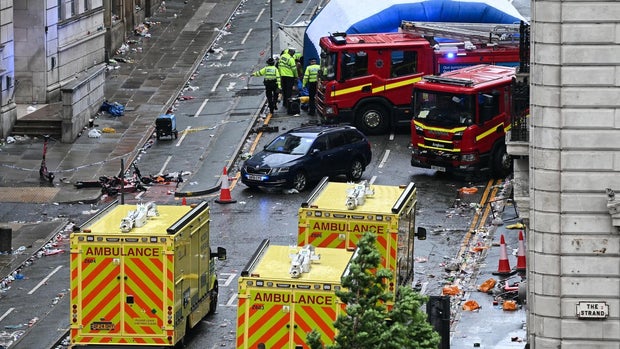 Suspicious in Liverpool Parade Car Ramming held under suspicion of murder attempt, driving with drugs 2 CBSN-FUSION-LIVERPOOL-CAR-MM-INSTRIGHING-NOT-Being treated as terrorism