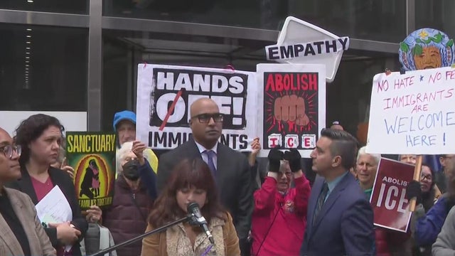 ICE protest at San Francisco immigration court 