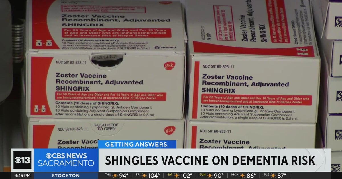 Study finds shingles vaccine may help reduce dementia risk