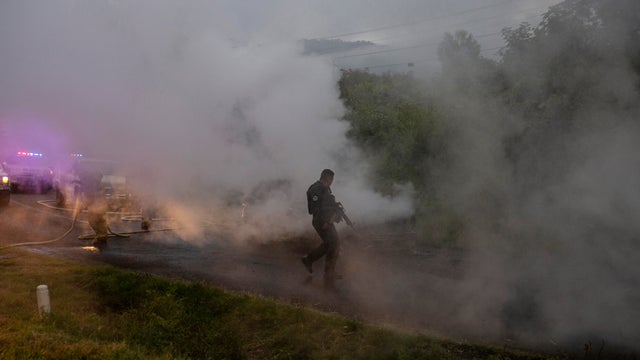 MEXICO-CRIME-VIOLENCE-ROADBLOCKS 