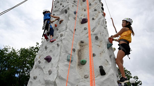 Outside Festval at Civic Center Park 