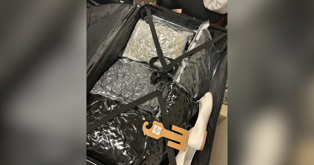 54 pounds of marijuana found in Massachusetts woman’s luggage at Pittsburgh International Airport