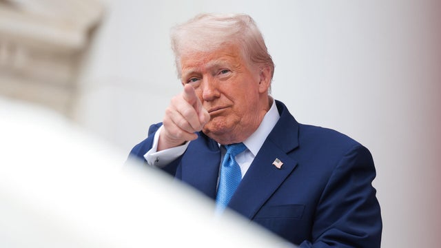 President Trump Visits Arlington National Cemetery On Memorial Day 