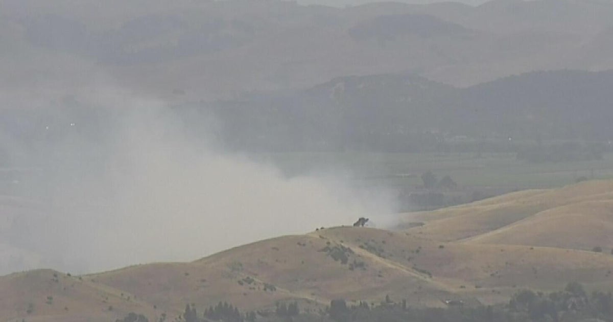 Vista Grande Grass Fire Forces Fairfield Evacuations, Burns 15 Acres