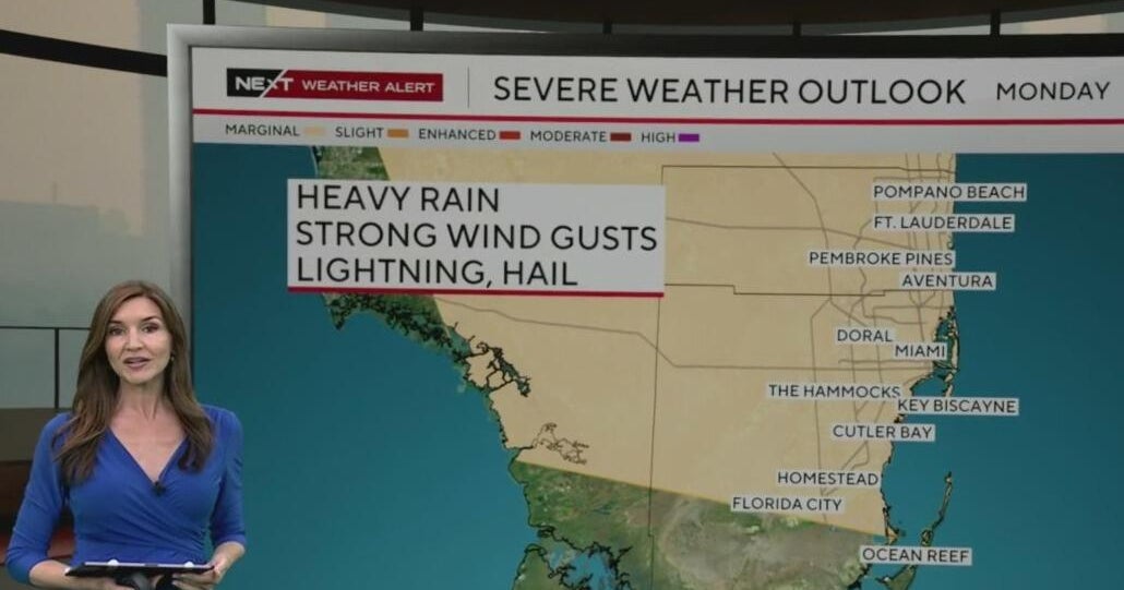 South Florida Weather for Monday 6/2/2025 7AM - CBS Miami