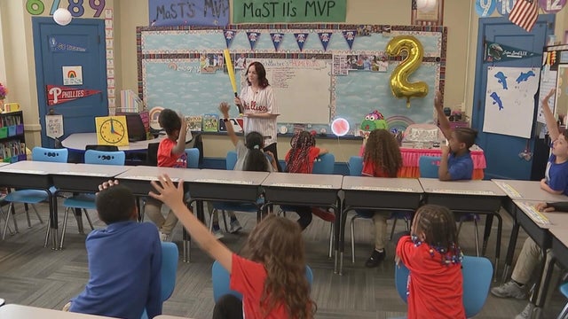 Amber Kiley's classroom at Mast Community Charter School II 
