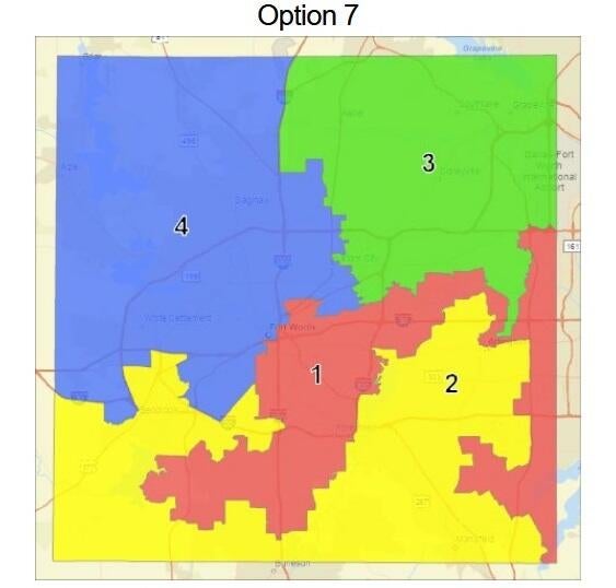 Tarrant County map 7 