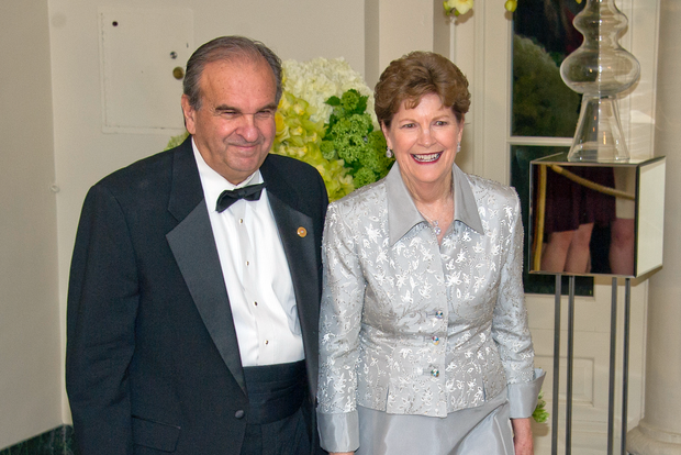 Sen. Jeanne Shaheen (D-NH) and William Shaheen