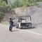 5 police officers killed in Mexico ambush; patrol vehicle set on fire