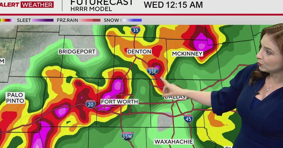 Rounds of severe storms on the way to North Texas - CBS Texas