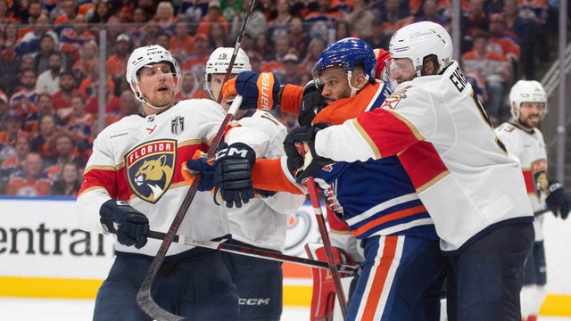 Stanley Cup Panthers Oilers Hockey 