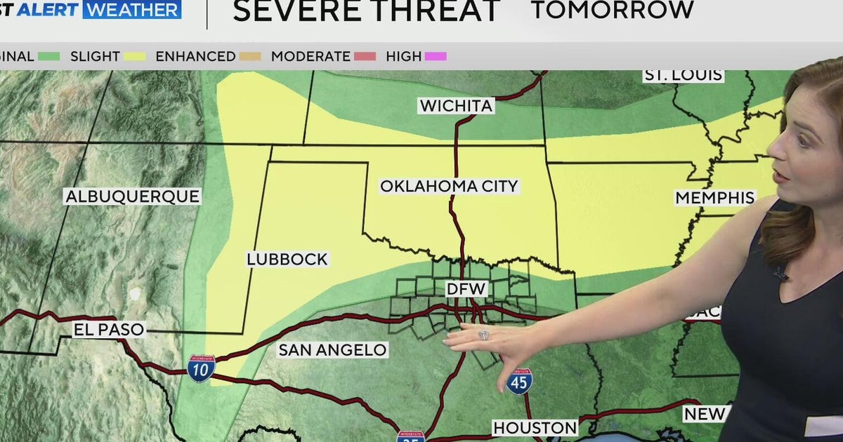 Severe weather chances return to North Texas as the weekend begins ...