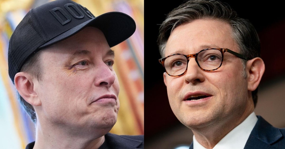 Speaker Johnson weighs in on Trump-Musk feud, says president is disappointed