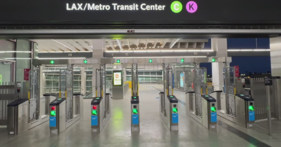 LAX/Metro Transit Center opening to connect riders to airport terminals 