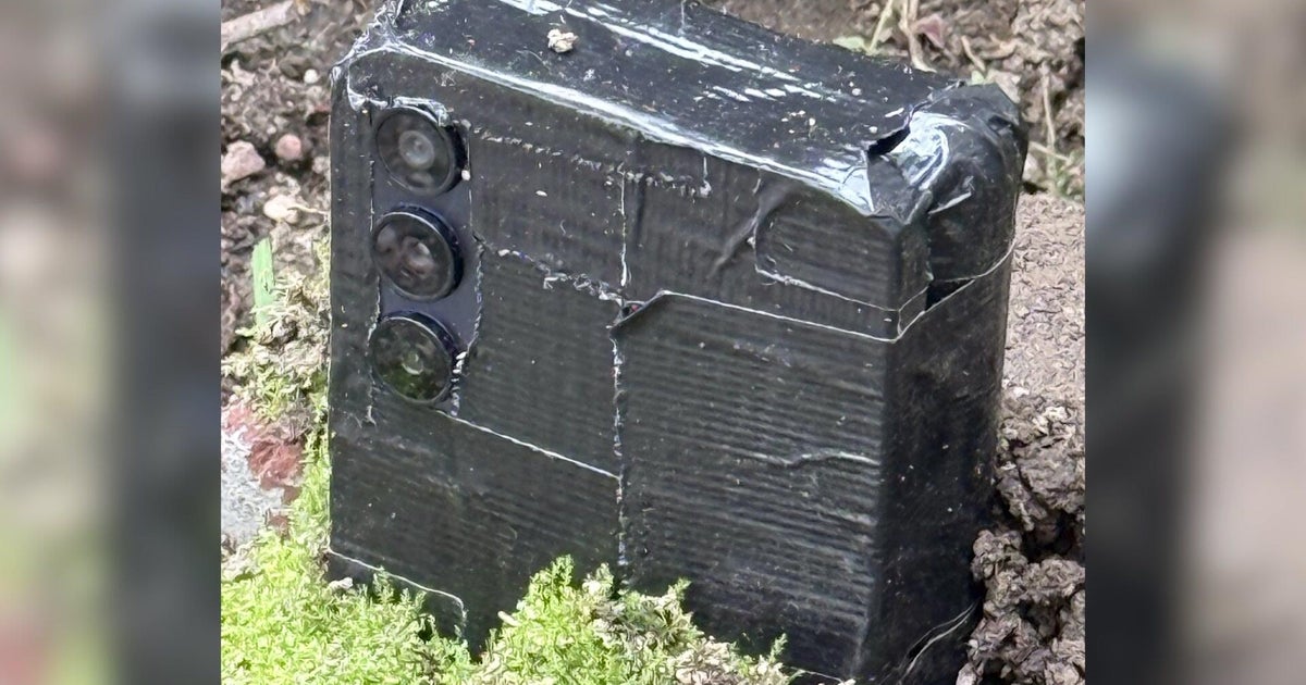Suspected surveillance device found buried in Queens lawn 