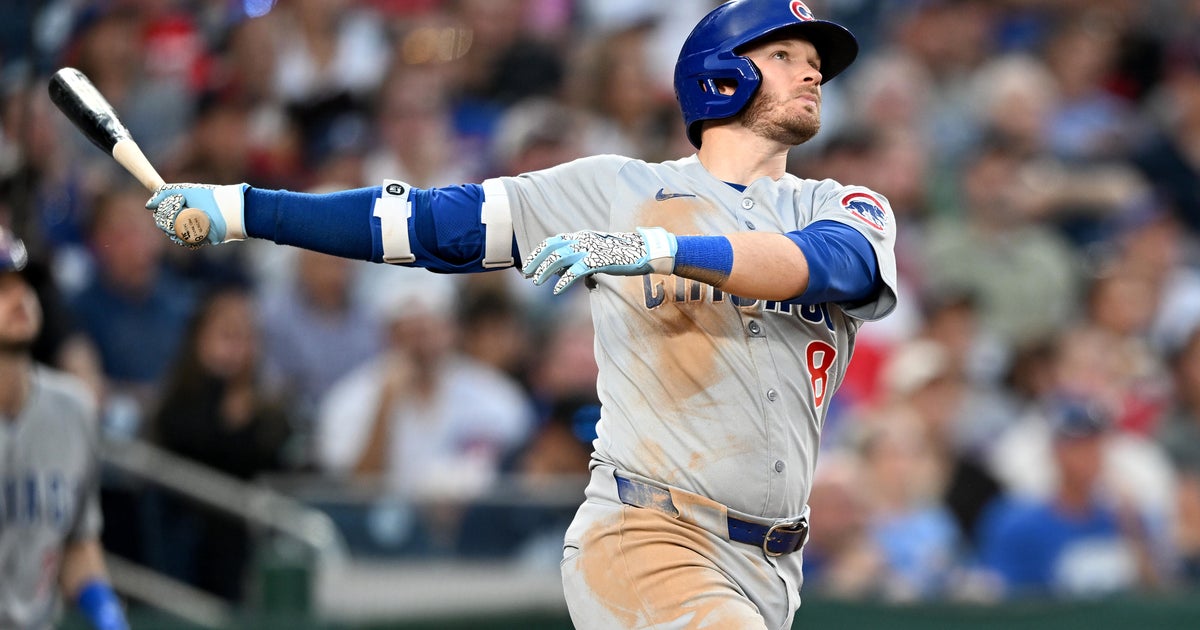 Happ homers, has 4 RBIs on 3 hits as Cubs down Nats 